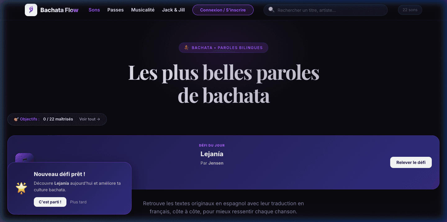 Bachata Lyrics
